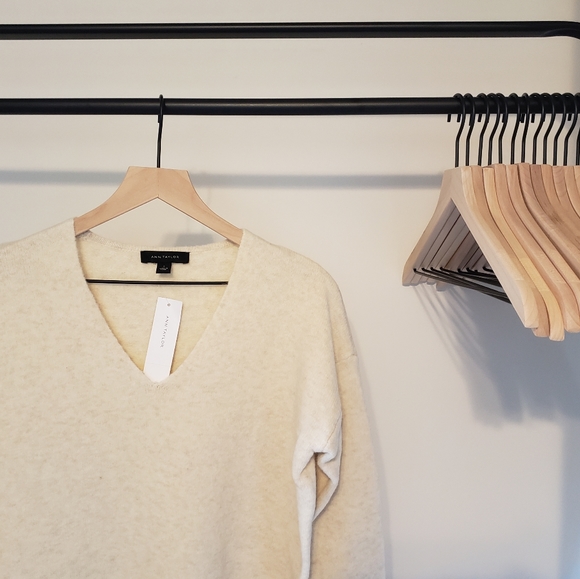 Ann Taylor Cream Sweater